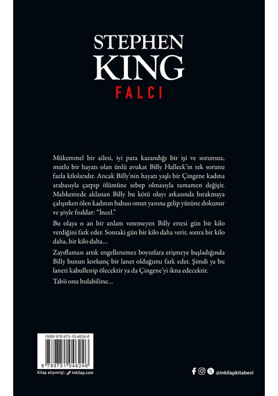 Falcı Yeni Kapak Stephen King