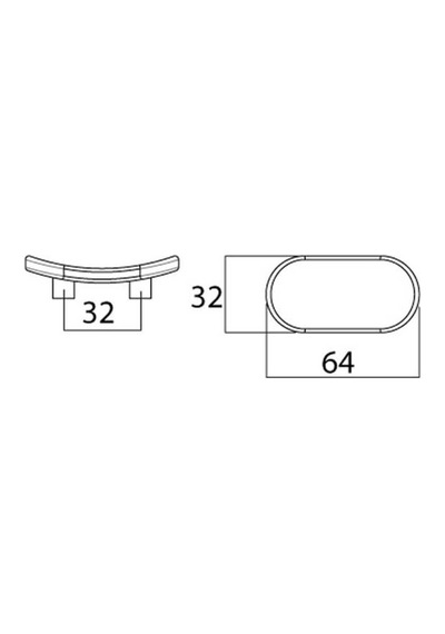 Lüks Trend Kulp Siyah 32 Mm Mobiya Yatak Odası Tv Ünitesi Konsol Çocuk Ve Genç Odası Kulpu Kulp