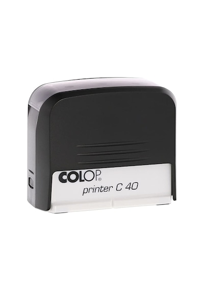 Colop Prınter C40 Siyah Kasa Siyah Keçe - 23 x 59 MM