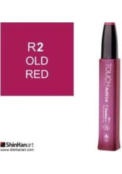 Touch Twin Marker Refill Ink 20Ml R2 Old Red