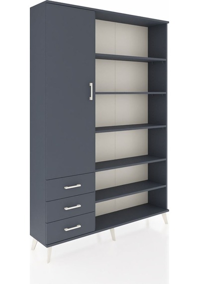 Arges Dolap 9 Raflı 3 Çekmeceli 3 Kapaklı 132x30x195 Antrasit-antrasit/antrasit Antrasıt/antrasıt Arges Dolap 9 Raflı 3 Çekmeceli 3 Kapaklı 132x30x195 Antrasit-antrasit/antrasit Antrasıt/antrasıt