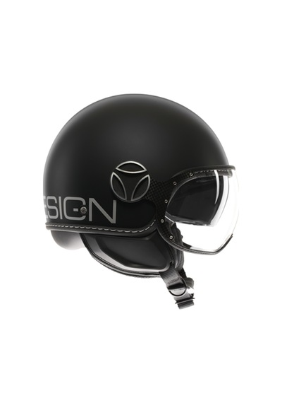 Momo Kask/fgtr Evo Mono Matt Black/sılver Çok Renkli