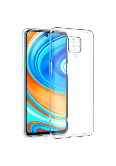 Xiaomi Redmi Note 9 Pro İle Uyumlu Kılıf Şeffaf Kamera Korumalı 3d