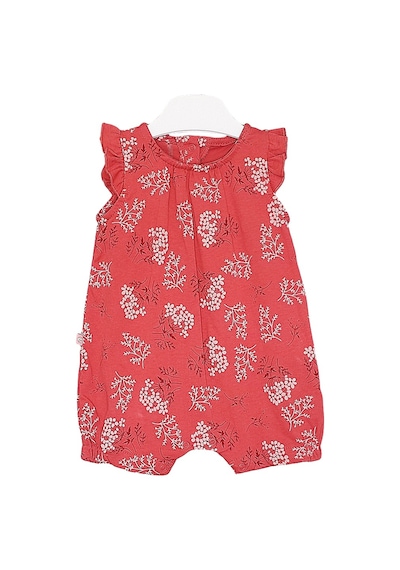 Caramell Bebek Tulumu - Tk7067 Little Flower - Kiremit