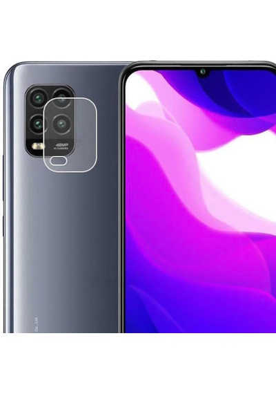 Xiaomi Mi 10 Lite Kamera Lens Koruyucu Nano Cam Şeffaf Tam Kaplama