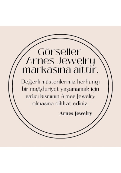 Arnes Jewelry Çelik Altın Kaplama Bilezik Ar251nes Gold
