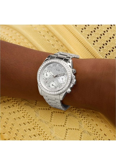 Guess Gugw1037l1 Kadın Kol Saati Metalik Gri