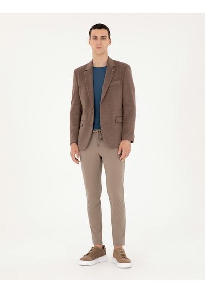 Pierre Cardin Erkek Açık Kahverengi Ceket 50296409-vr002 Açık Kahverengi