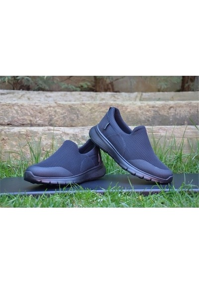 King Paolo T9349 Krakers Comfort-Siyah Ayakkabı