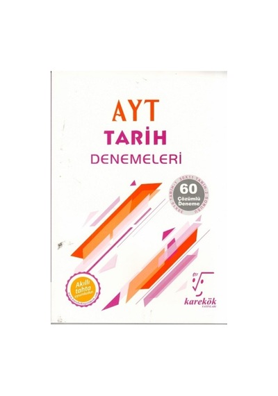 Karekök Yayınları Ayt Tarih 60 Çözümlü Deneme