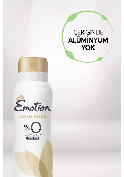Gold Bliss Kadın Alüminyumsuz Vegan Deodorant 6x150 ML Hızlı Kurur , Leke Bırakmaz