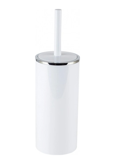 Ansan Ans E34-01 Lenox Beyaz Plastik Tuvalet Fırçası 10,5 X 33 Cm Beyaz