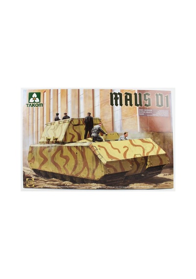 Takom 2049, 1/35 Alman Süper Ağır Tankı Maus V1 Plastik Maketi