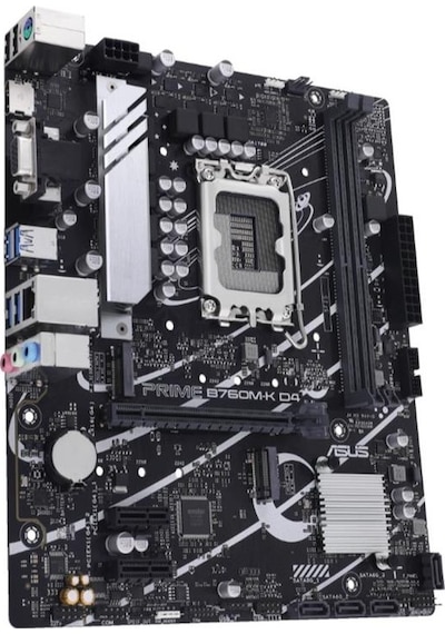 Asus Prime B760M-K D4 Intel B760 5333 MHz (OC) DDR4 Soket 1700 mATX Anakart