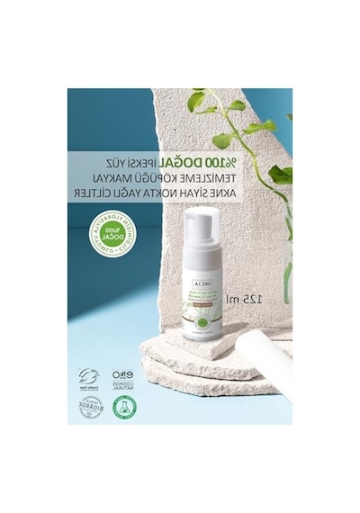 Doğal İpeksi Yüz Temizleme Köpüğü 125 Ml - Vegan