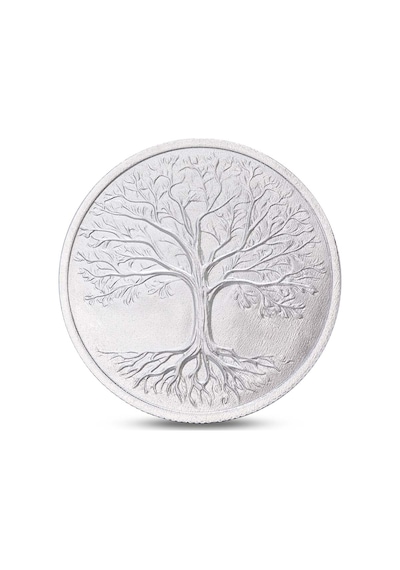 Agakulche Hayat Ağacı Gümüş Sikke Coin