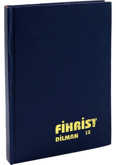 Dilman Fihrist 12 Li 17X24
