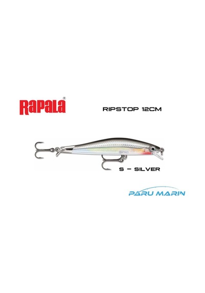 Rapala Ripstop 12Cm S-Silver Sahte Balık
