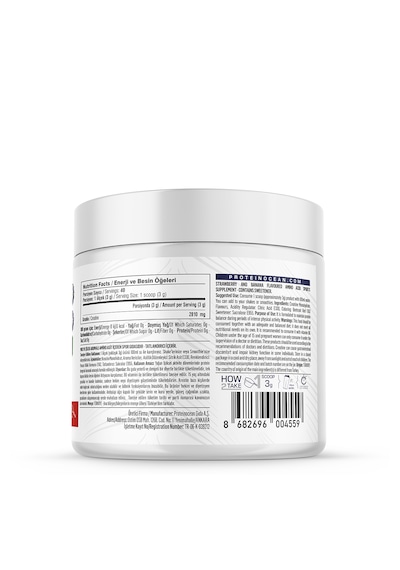Creatine Strawberry Banana / 120g - 40 Servis Çilek