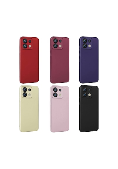 Zore Redmi Note 13 Pro 5g Kılıf Ogaa Premier Silikon Kapak - Siyah