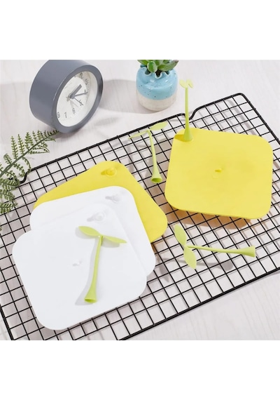 Dekoratif Lavabo Gider Kapatıcı Banyo Küvet Gider Kapatma Banyonuza Estetik Fonksiyonel Beyaz Renk