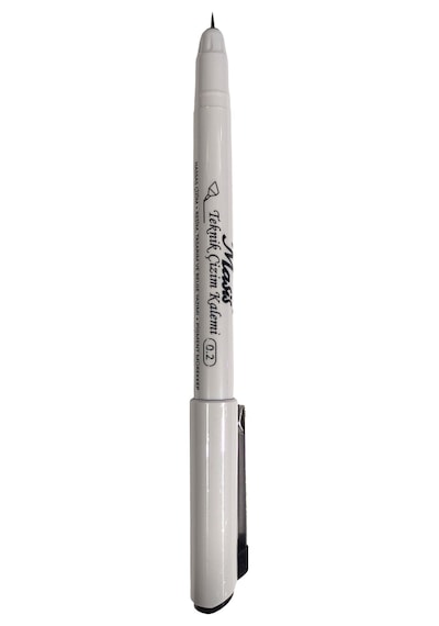 Teknik Çizim Kalemi Kaligrafi Kalemi 0.2 Mm Siyah