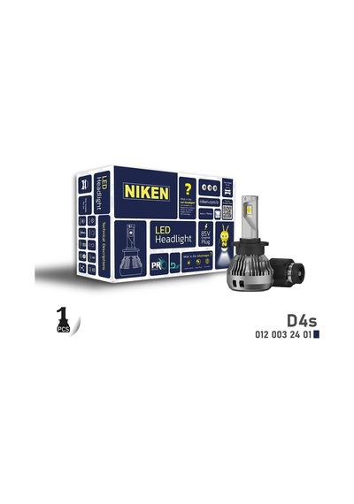 Niken Led Xenon Pro Serisi D4s 1 Adet - Ekolmaks