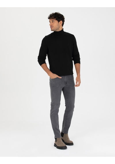 Pierre Cardin Erkek Siyah Triko Kazak 50276162-vr046 Siyah