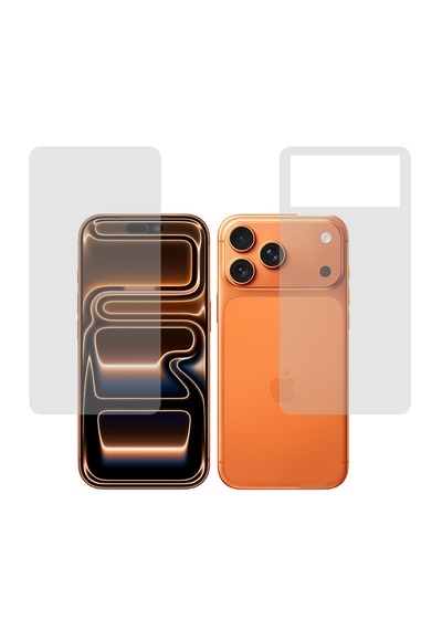 Microcase Apple iPhone Uyumlu  17 Pro Max Full Ön Arka Kaplama Koruma Filmi - Al3279