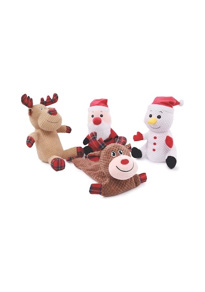 M-pets Christmas Snack Attack St. Nick Köpek Oyuncağı