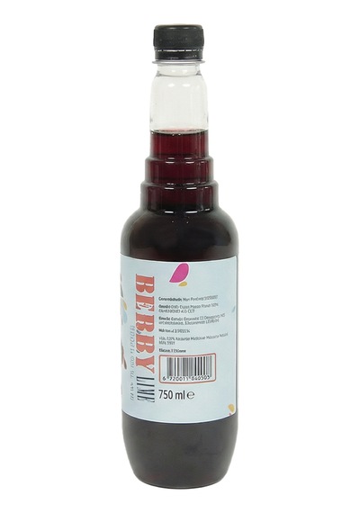 Bonfesta Berry Lime Aromalı Kahve ve Kokteyl Şurubu 750 ML