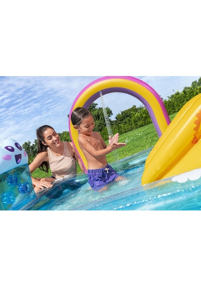 Bestway 53174 Rainbows N Rays Şişme Su Oyun Parkı Ve Havuz 1,80 M X 1,80 M X 1,17 M