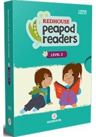 Redhouse Peapod Readers İngilizce Hikaye Seti 3 - Kutulu Başlangıç: Beginner - Pre A1- Redhouse Yayınları