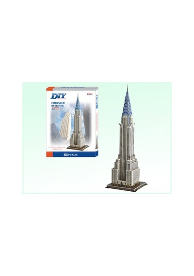 3D Puzzle 3 Boyutlu Maket Amerika Newyork Manhattan Chrysler Buil