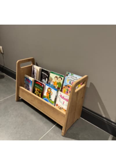 Montessori Mdf Çok Kullanışlı Kitaplık