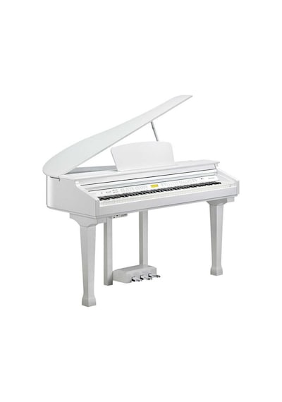 Kurzweil Kag100-wh Kuyruklu Dijital Piyano Beyaz Mini Grand Tasarım Şık Ve Modern