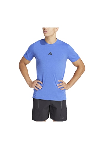 Adidas Erkek Designed For Training Antrenman Mavi Tişört Is3816 001
