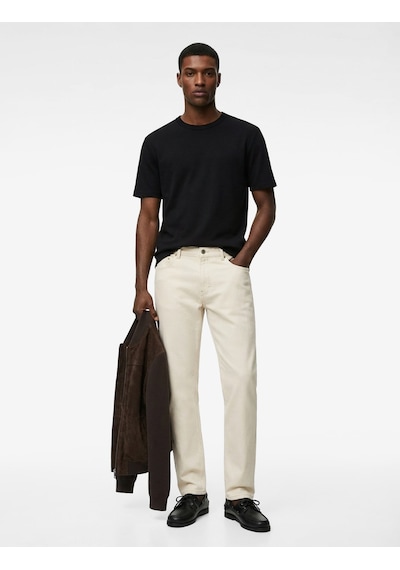 Koton Bisiklet Yaka Viskon Karışımlı Kısa Kollu Basic Slim Fit Tişört Siyah 6sam10285mk Koton Bisiklet Yaka Viskon Karışımlı Kısa Kollu Basic Slim Fit Tişört Siyah 6sam10285mk