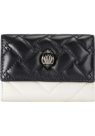 Kurt Geiger Flap Multi Card Holder, Deri, Kompakt Ve Çok Bölmeli Kartlık Beyaz