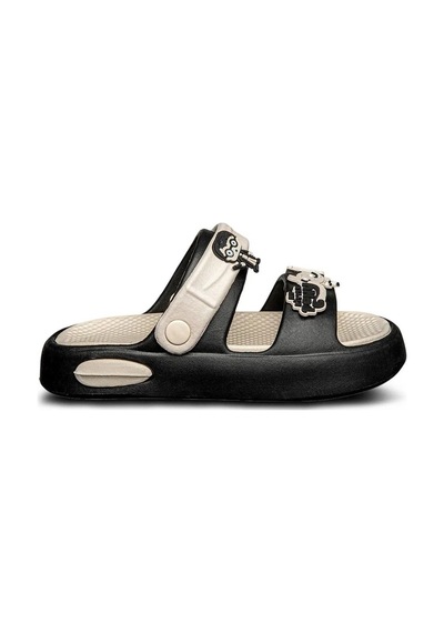 Look Life Çocuk Ortopedik Emoji Terlik Günlük Siyah Unisex