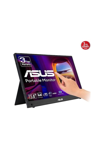 Asus 16" Dokunmatık Zenscreen Mb16amtr 5ms 60hz Mhdmı-usbc Bataryalı Taşınabilir Monitör