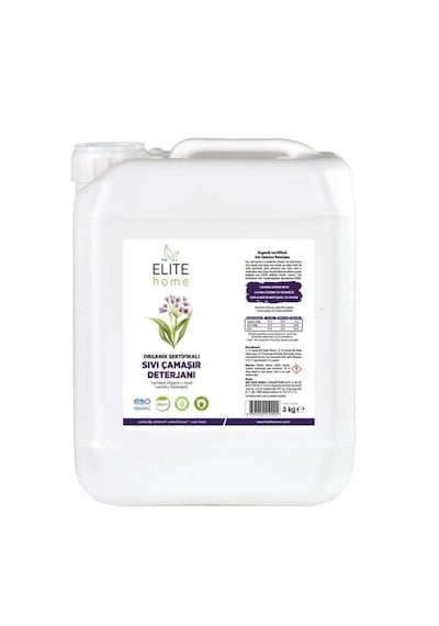 The Elite Home Organik Sertifikalı Sıvı Çamaşır Deterjanı 3 KG