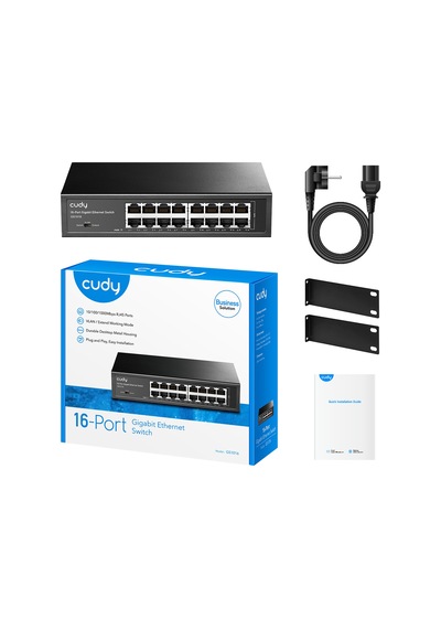 Cudy Fs1016 - 16-port 10/100 Mbps Metal Switch