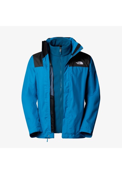 Tnf The North Face Evolve Iı Triclimate 3in1 Erkek Mavi Outdoor Mont Nf00cg55don1 Mavi