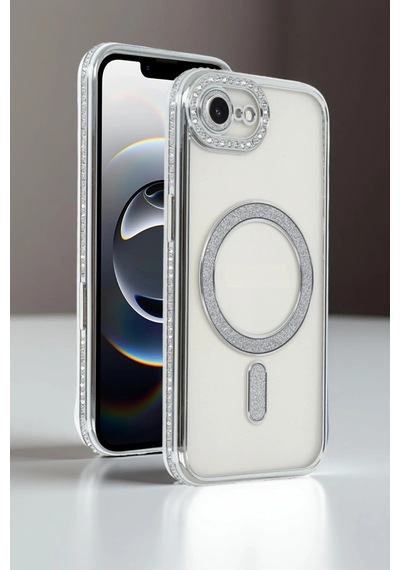 Apple iPhone Uyumlu 16e Joke Simli Magneticsafe Kılıf - Pembe