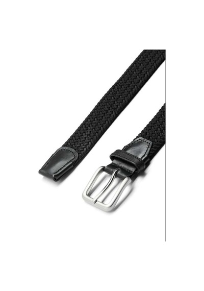 Jack & Jones Jacsprıng Woven Belt Noos Erkek Siyah Kemer - 12118114
