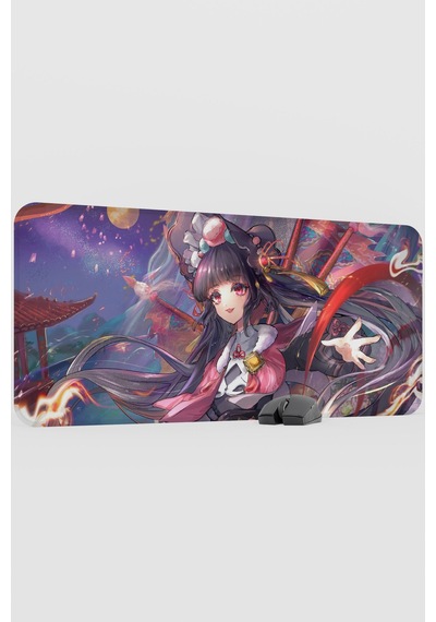 Yun Jin Genshin Impact Anime Oyuncu V3 - 90x40 Xxl Gaming Mouse Pad Fare Altlığı