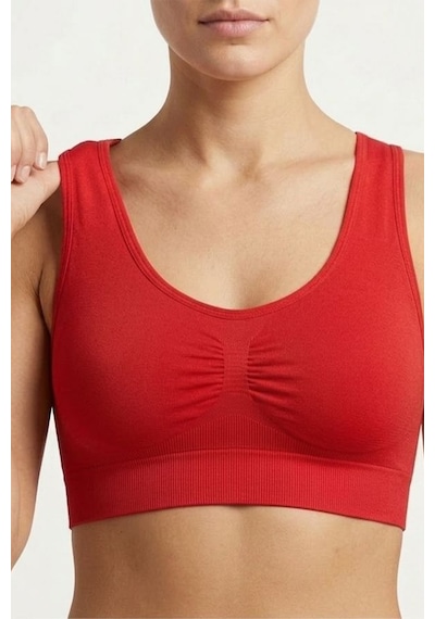 Fit Women Kalın Askılı Pedsiz Büstiyer Korsesi Seamless 5050