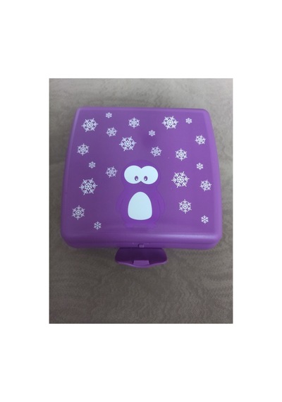 Beslenme Cüzdanı Penguen Mor
