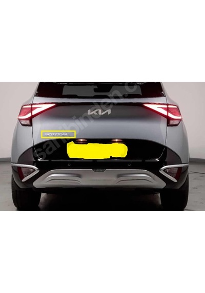 Kia Sportage Yeni Nesil Krom Bagaj Yazısı